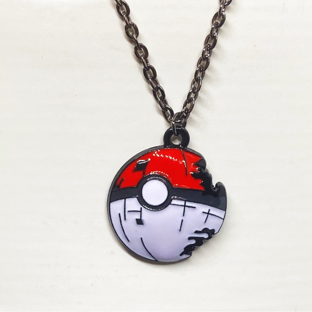 Necklace Pokémon Star Wars Pokeball Death Star Anime Scifi 90s Kid Nerd …